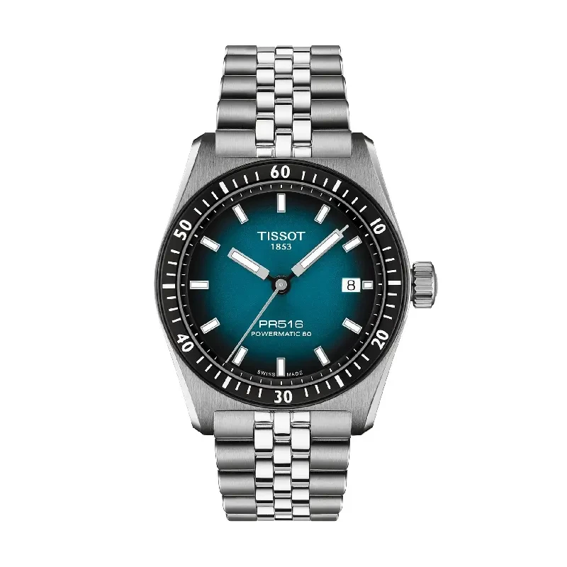 Tissot PR516 Powermatic 80 Blue Dial Sporty Men's Watch- T149.407.11.041.00